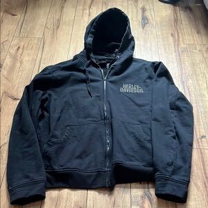 Harley Davidson Black Hoodie